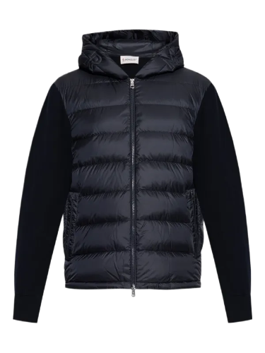 Cardigan Moncler Noir à capuche