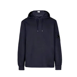 Pull à capuche Cp Company bleu marine