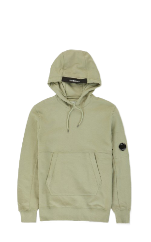 Pull à capuche Cp Company Vert